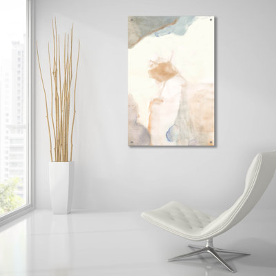  «Water Flow 7» par Art Licensing Studio, art mural en verre acrylique, 24 po x 36 po
