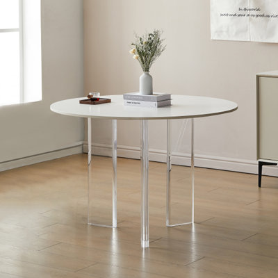 Table de salle à manger blanche