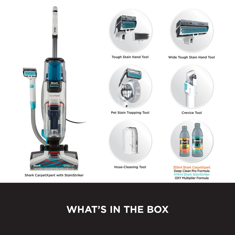 Shark CarpetXpert Deep Carpet Cleaner with Built In StainStriker - EX200UK
