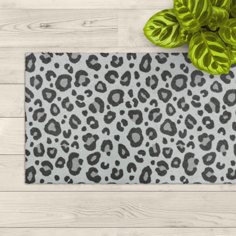 Doormat Fashion Printed - Washable door mat printed Leo 50 x 75 cm, 65cm W x 180cm L