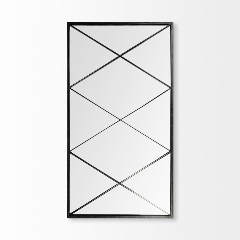 Miroir mural moderne et contemporain biseauté