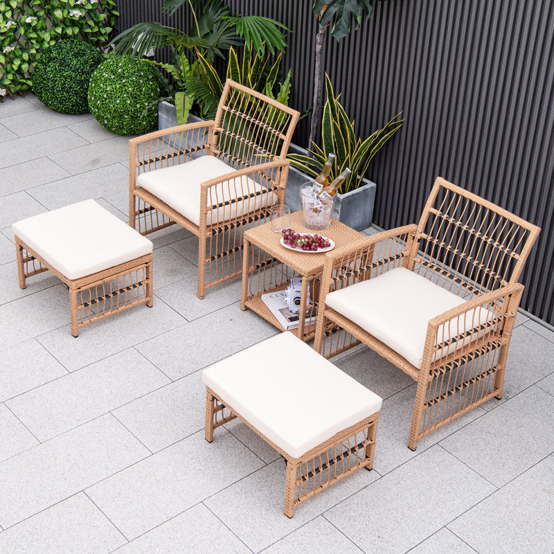 Paralimni 2 Person Seating Group with Cushions