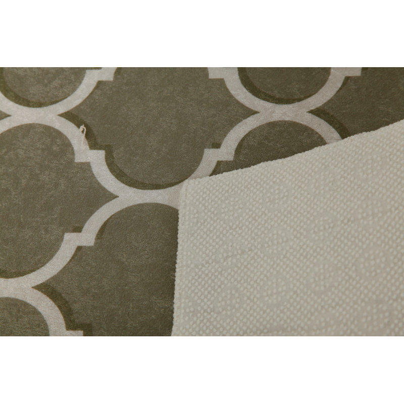 Premium Woven Carpet, 5.2 x 7.5 ft, 100% Polyester, Antibacterial, Non-Slip Underside, 0.3 in Pile Height | Machine Washable, 3D Digital Print | Perfect for Living Room, Bedroom & Office Décor