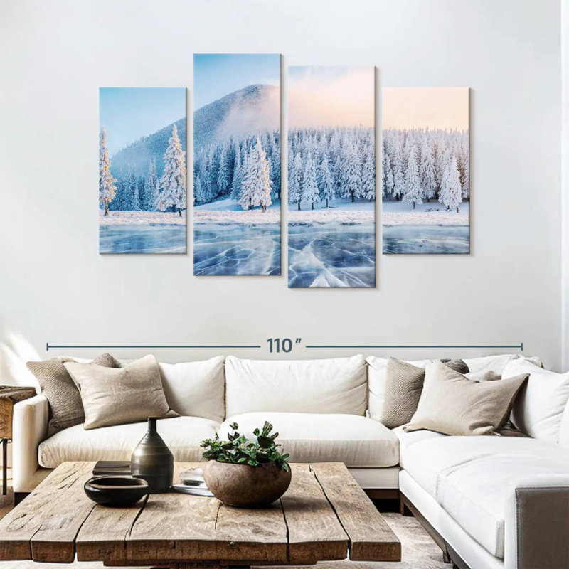Carpathian Winter Lake