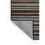 Tapis brun à rayures horizontales lavable à la machine-1352645642