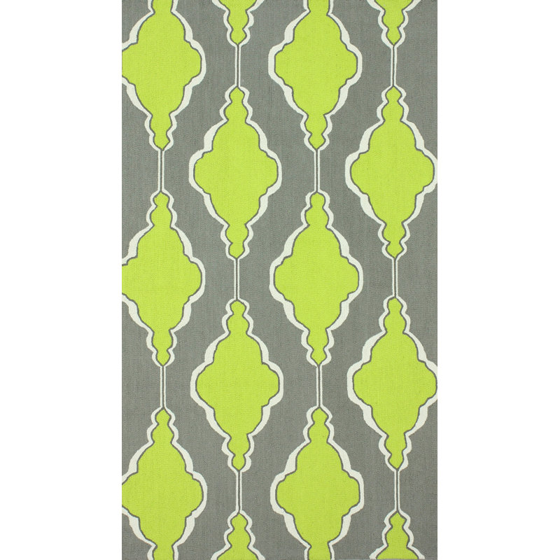 Tapis gris Reva, 5 pi x 8 pi