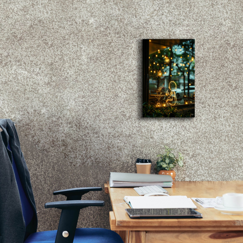 «I Wish You Were Here», art mural sur toile, 12 po x 18 po
