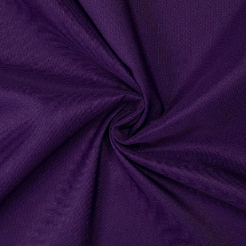 Amilliana Square No Pattern Polyester Tablecloth, 85" Square, Purple