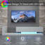 Console de télévision avec armoires de rangement