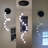 Vrai 14-Lights Staircase Chandelier For Living Room High Ceiling Foyer Pendant Lighting Fixture