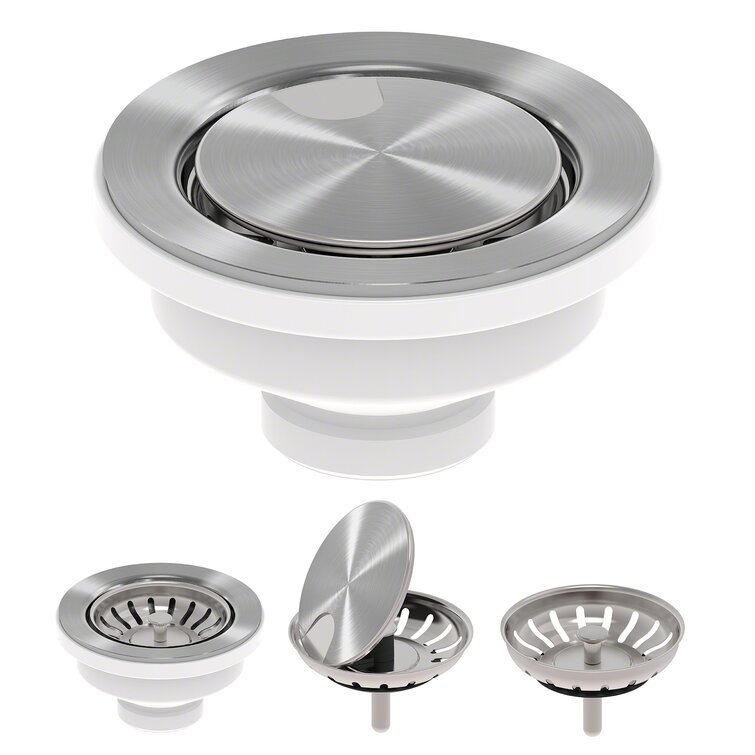 GoodCook Silver Sink Strainer & Stopper