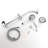 Rain Dual Shower Head 1.8 GPM GPM-70349186