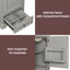 Meuble-lavabo compact 20 po avec rangement intelligent-945249474