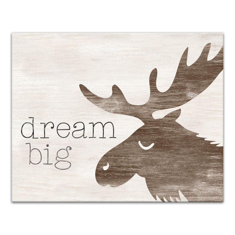 Dream Big Canvas Print, 16" H x 20" W