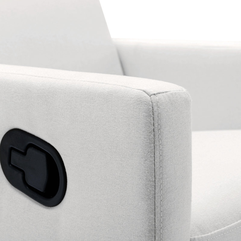 Fauteuil inclinable et pivotant Glider, Lin beige