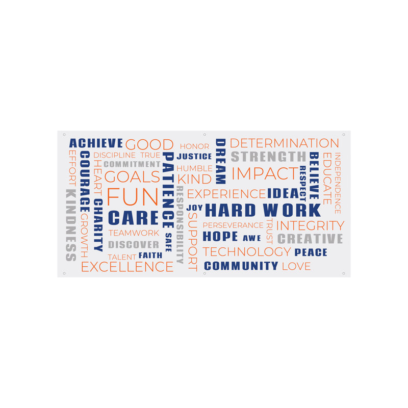 AmTab - WordWall-S05-3672-EC - Mur de mots - Style 5 - l 36 po x L 72 po