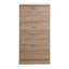 Armoire de rangement pour chaussures à 3 tiroirs, range-chaussures en bois à 3 niveaux pour vestibule