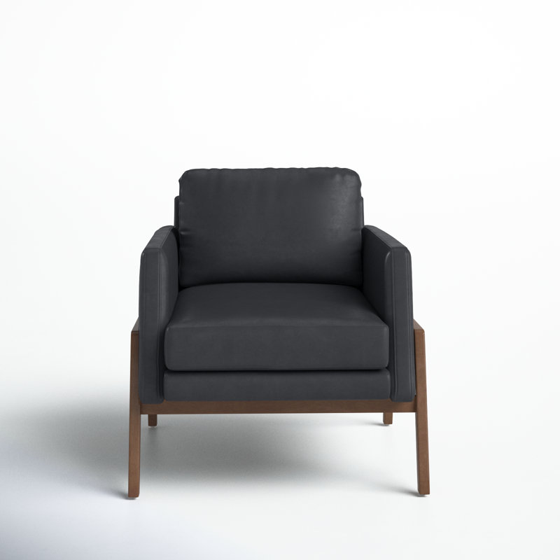 Bodie Upholstered Club Chair, Heirloom Black 