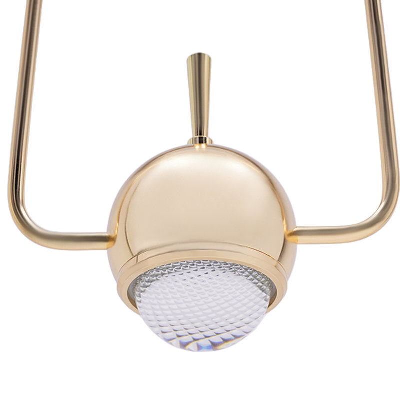 Rectangle Pendant Light Modern LED Lamp