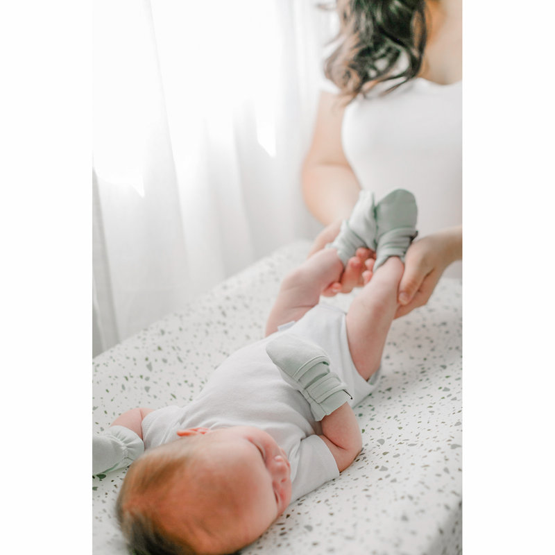 Cotton 9.2'' L Changing Pad Cover