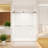 Frameless Double Sliding Shower Door 56-60 "w X 74" H, 5/16 "(8mm) Tempered Glass, Explosion Proof Film, Stainless Steel Handle, Square Tube Track,brushed Nickel-123374770