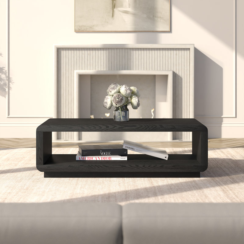 Table basse Lonni, Noir
