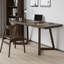 Bureau d'écriture rectangulaire en bois massif brun noisette-872608142