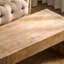 Table basse en bois, table rectangulaire de style campagnard moderne de 49 po-283024145
