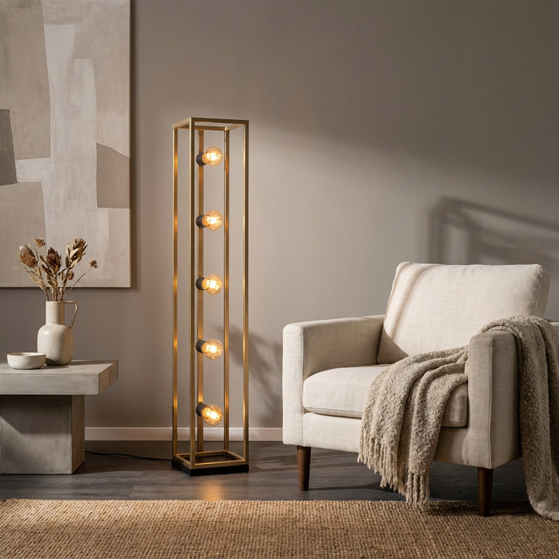 Five-Point Contemporary Accent Floor Lamp