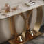 Console légère en métal de style luxueux-429030241