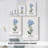 Cape Leadwort -Gallery Wrapped Cavas