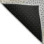Tapis d'intérieur / extérieur géométrique lavable beige et brun 5 pi x 8 pi