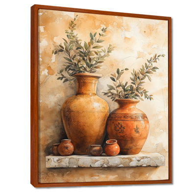 Poterie nature morte, art mural Amphora grecque, Purankar