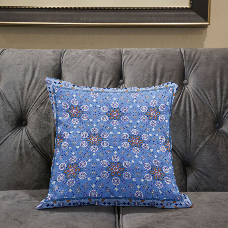Reversible Throw Pillow, 16" x 16" 