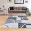 Tapis gris à motif géométrique Bocca-1577159811