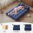 Folding Sofa Bed, Floor Folding Couch with Pillow, Futon Sofa Bed Convertible Sleeper Chair Foldable Mattress Back Support, Portable Fold Out Couch, Full, Corduroy-2015182839