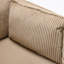 Mid-Century Modern Corduroy Barrel Accent Chair -1160832807