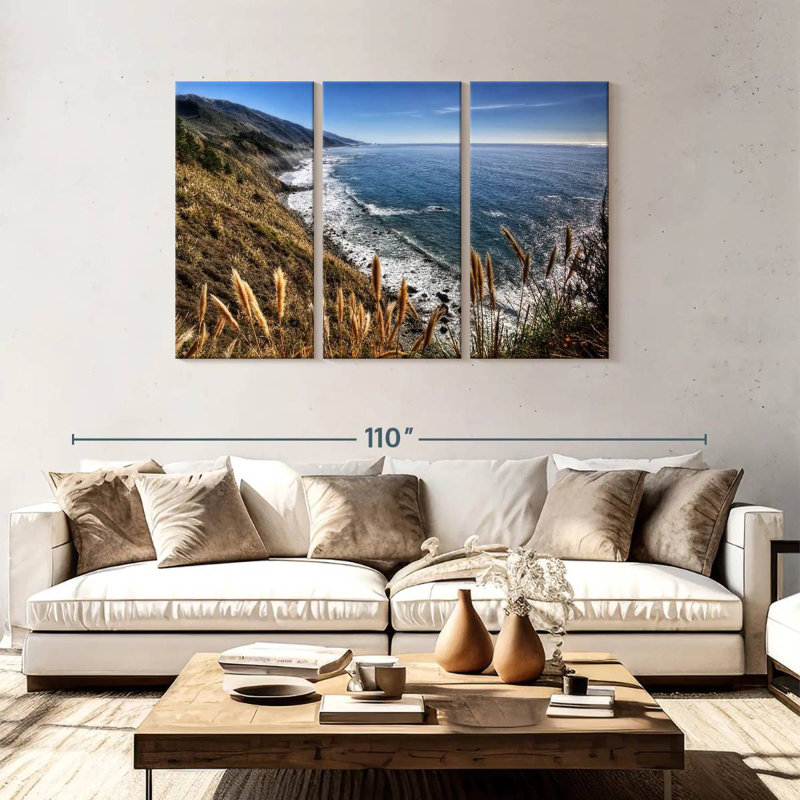 Gillard Windy Big Sur Coast, 48" H x 74" W