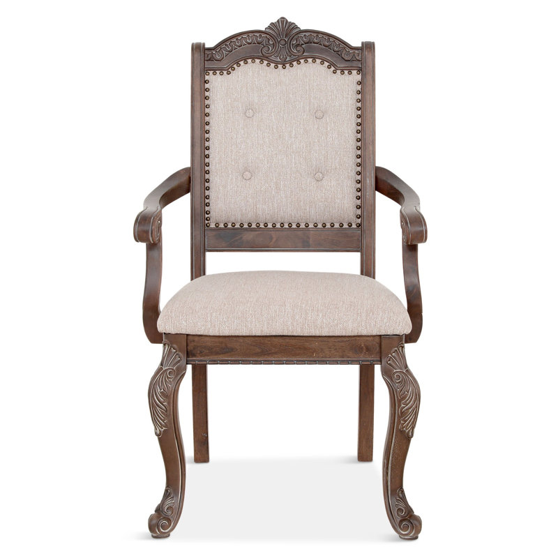 Wesley 43cm H Fabric Upholstered Armchair