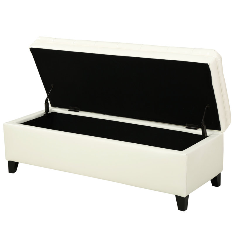 Cube de rangement en cuir d'unité centrale, 51,21 po X 20,03 18,1 po, 33,67 lb -, en forme de 50 po 20,5 po 18,1 po