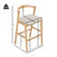 Tabouret en bois d'hévéa-118472593