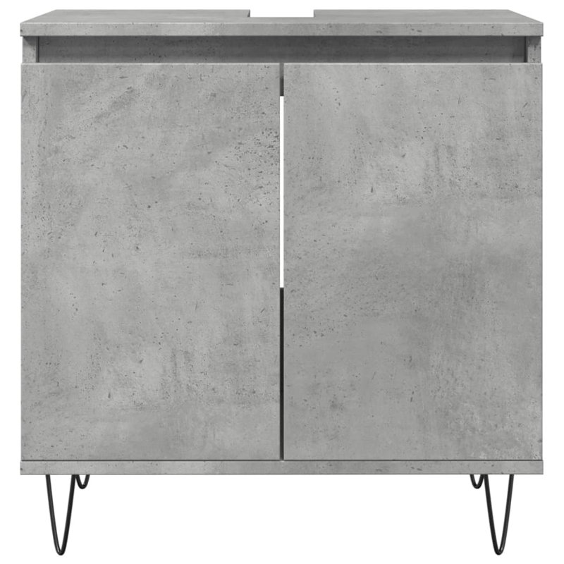 Connellsville Bathroom Cabinet, Concrete Grey