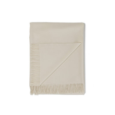 Pure Cashmere Hand Woven Throw Blanket