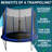 Trampoline 10' Above Ground with Safety Enclosure