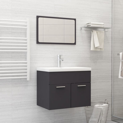 Cupani Vanity & Mirror Set
