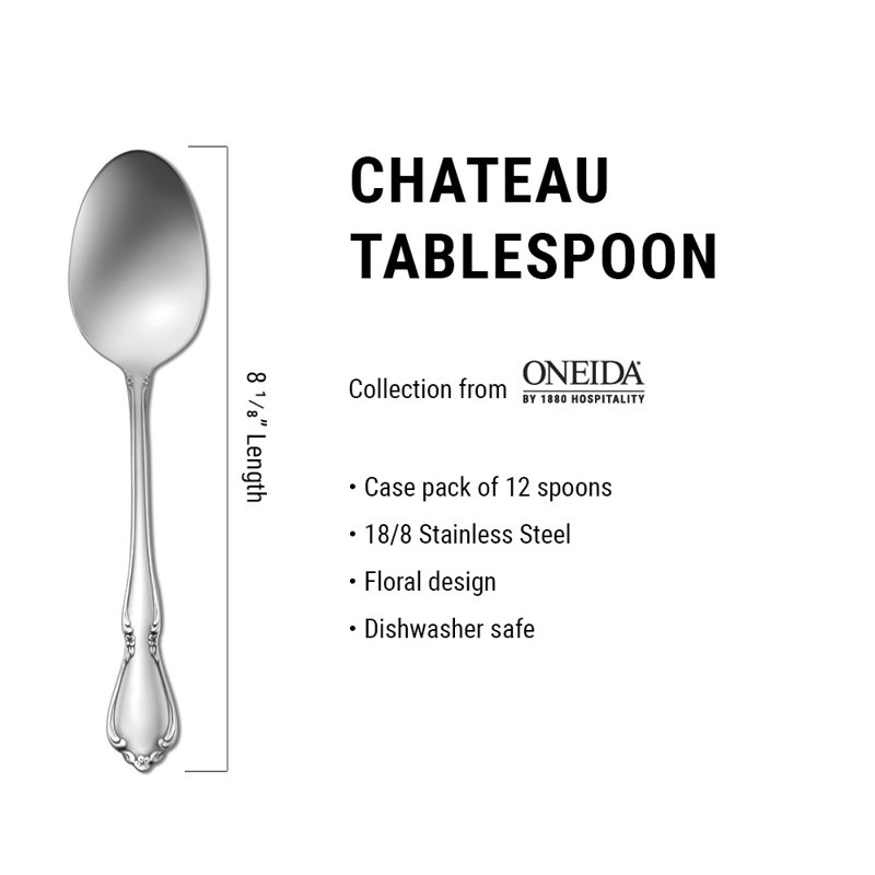 Chateau Tablespoons by Oneida (18/8)