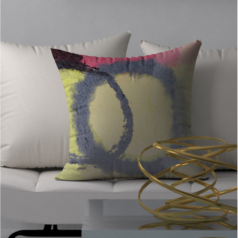  Housse et insert de coussin carré Famous, 20 po X 20 po