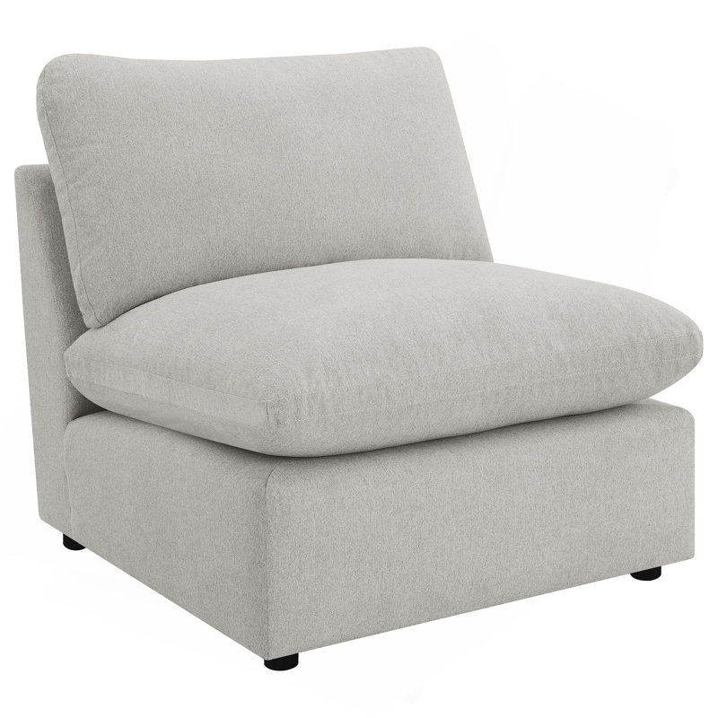 Fauteuil modulaire Hollander, Gris clair