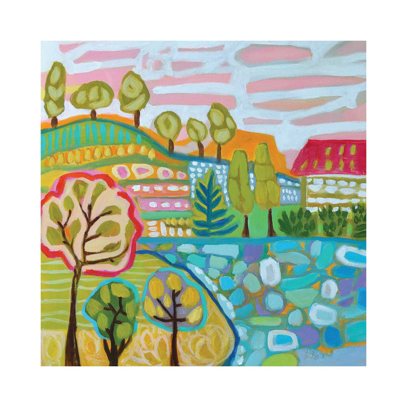 Tree Farm by Karen Fields - Wrapped Canvas Print, 45.72 cm H x 45.72 cm W
