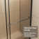 30 - 60 In.W X 72 In.H Shower Sliding Door Walk-In Shower Screen Dual Usage